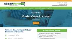 Desktop Screenshot of maximaseguridad.com