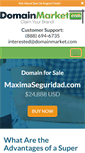 Mobile Screenshot of maximaseguridad.com